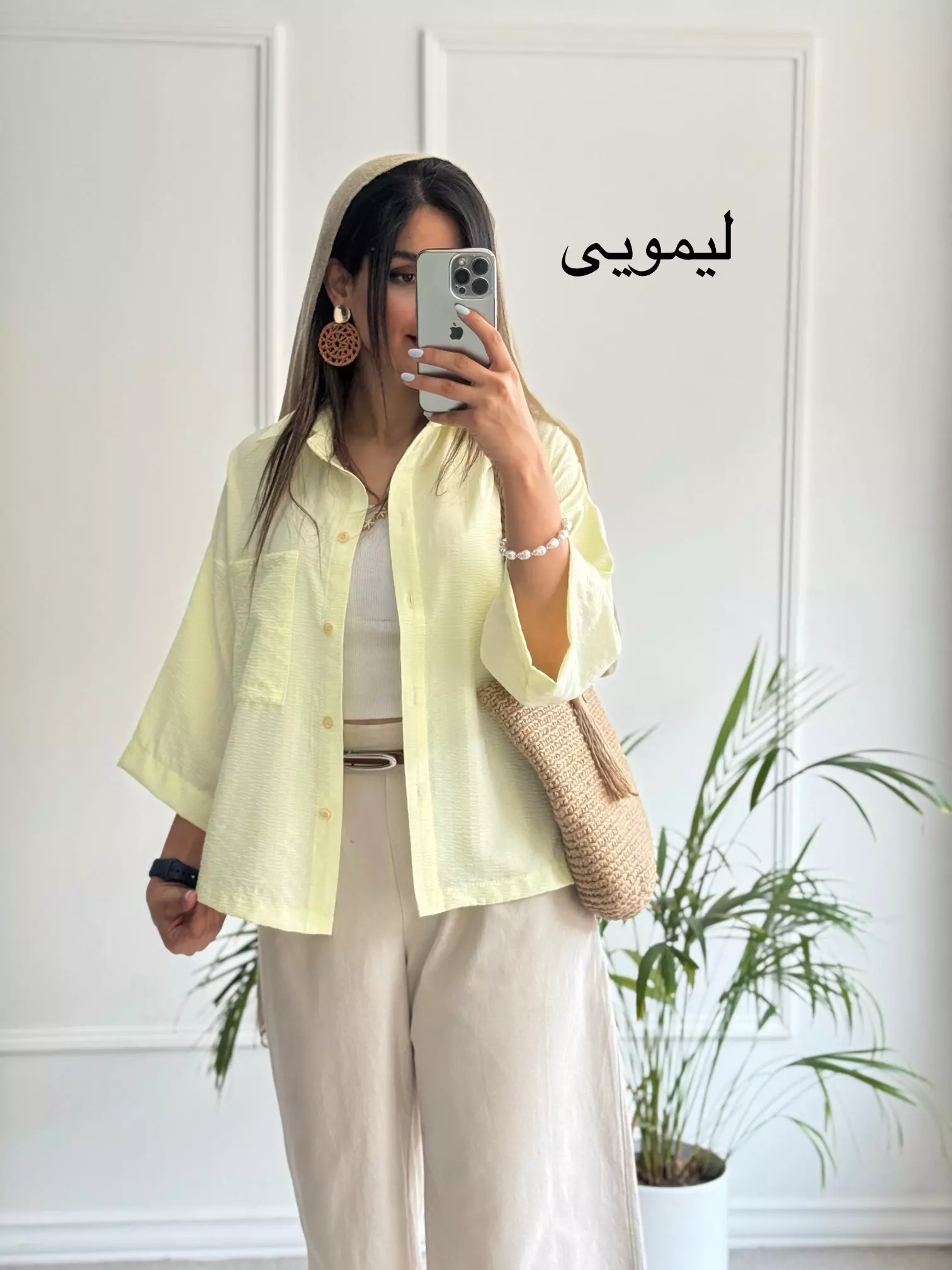 مانتو شومیزی باکسی آبنباتی